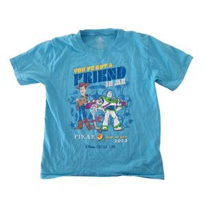 Disney Cruise Line DCL Inaugural Pixar Day at Sea Toy Story T-Shirt Youth Medium
